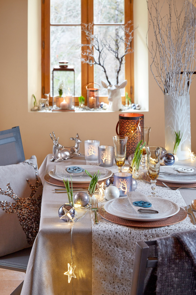 Déco de table de fête