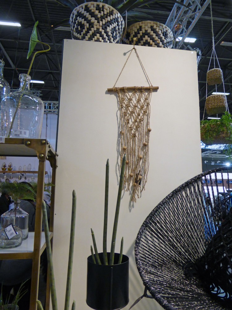 Passion macramé à Maison & Objet