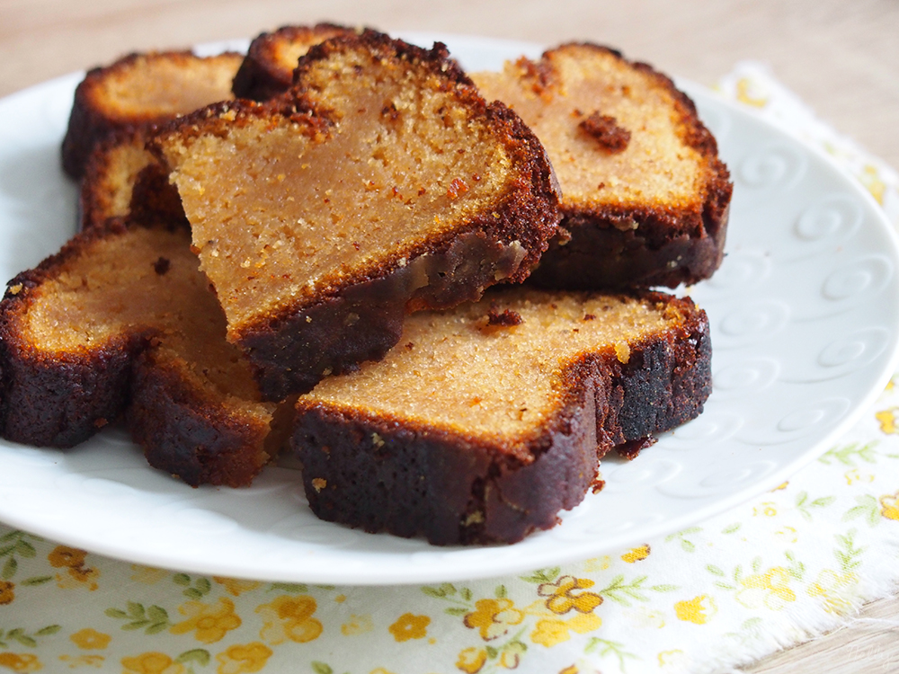 Cake apéritif au chèvre frais et miel