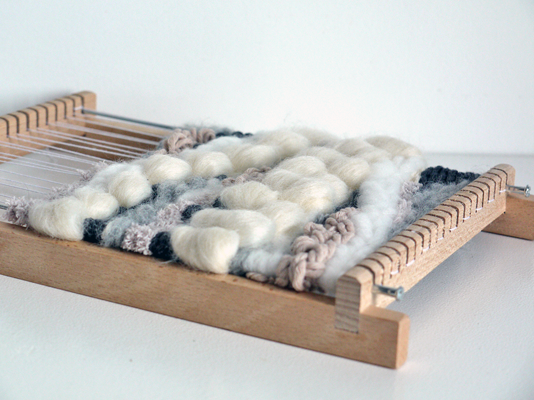 Tissage 100% fait avec des laines Phildar