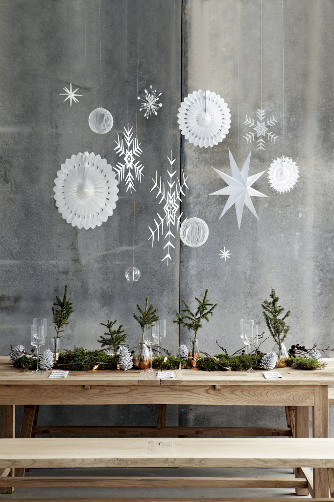 Une déco de Noël avec des branches