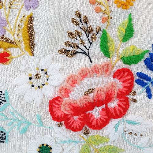 Aiguille en Fête : énorme coup de cœur pour les broderies d’Hélène le Berre