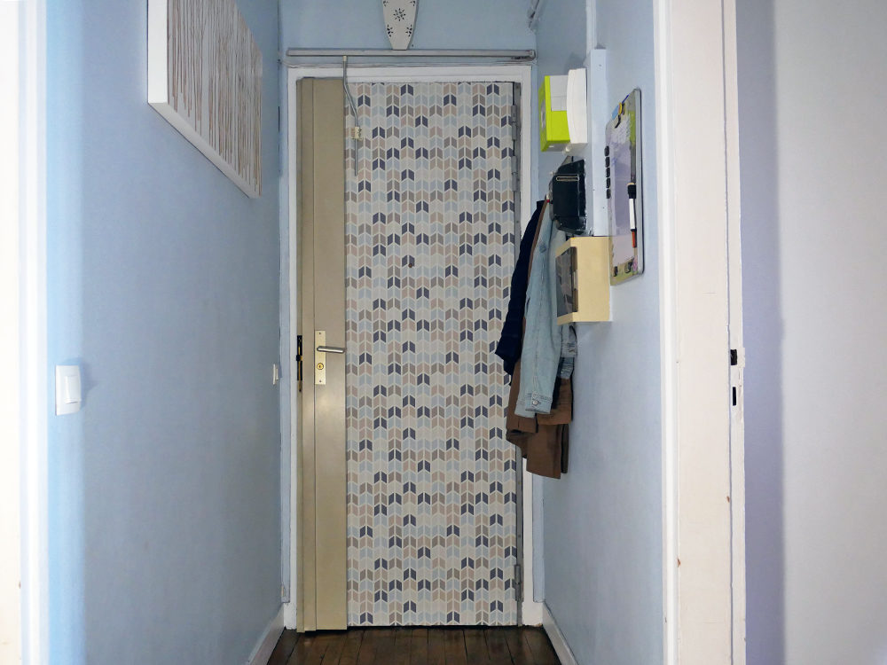 Avant/après : j'ai relooké ma porte d'entrée