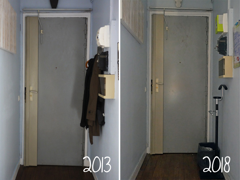 Avant/après : j'ai relooké ma porte d'entrée