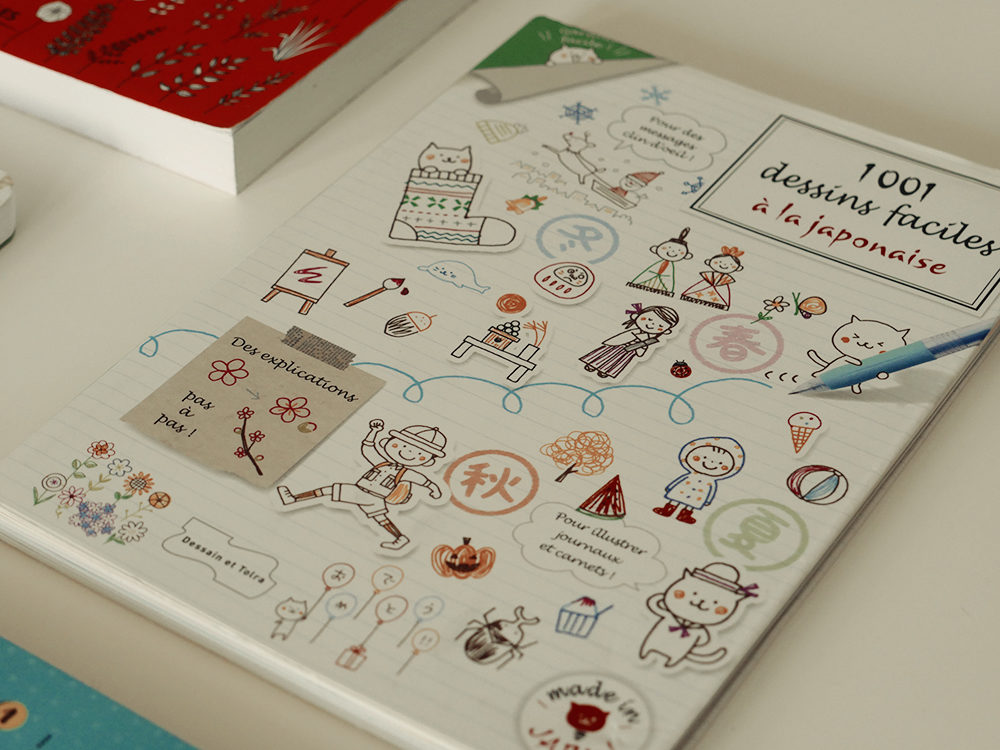 1001 Dessins Faciles à La Japonaise Apprendre à dessiner : les livres faciles - Nelly Glassmann