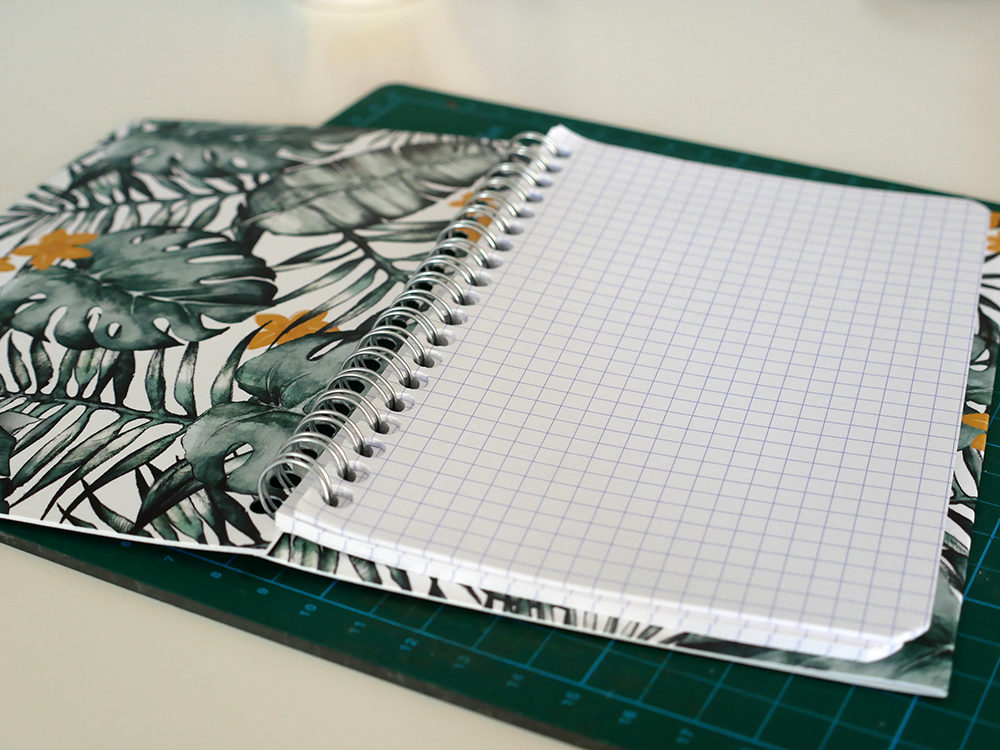 DIY : Relooking facile d'un carnet à spirales