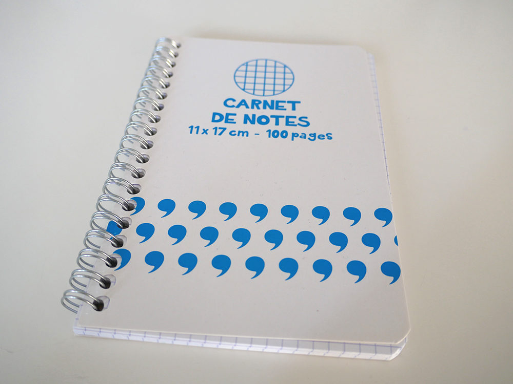 DIY : relooking facile d'un carnet à spirales - Les Projets Fantastiques,  le blog de Nelly Glassmann