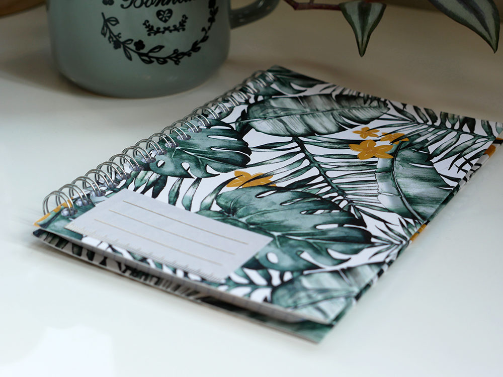 DIY : Relooking facile d'un carnet à spirales