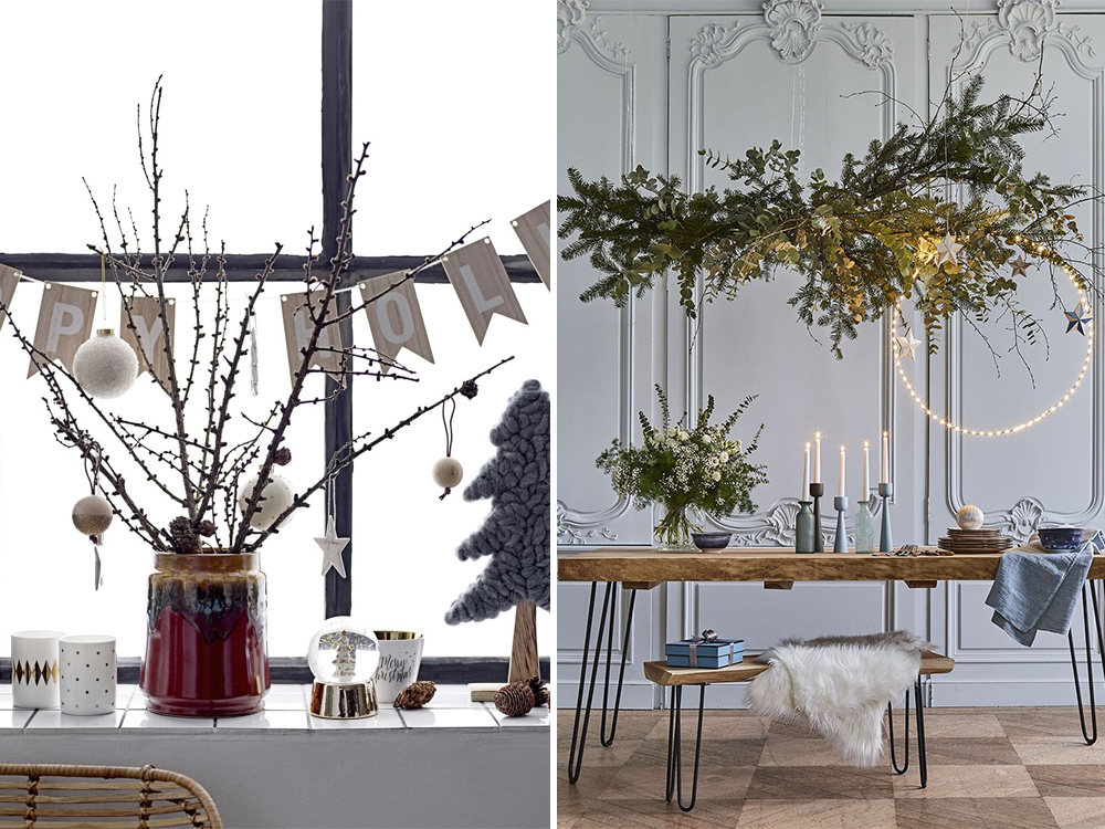 Noël : comment faire une déco avec des branches ?