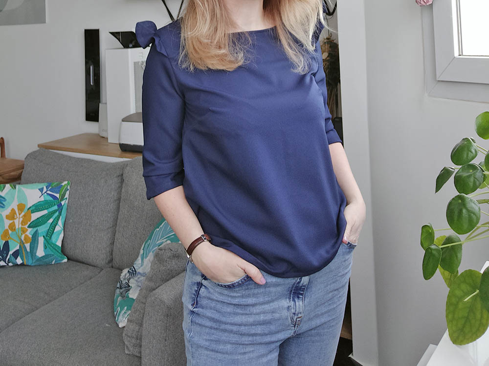 Une blouse à porter avec un jean