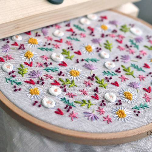 Broderie : j’ai testé et adoré le défi Secret Garden