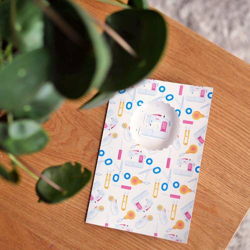 Cricut : une carte originale sur le thème de la couture