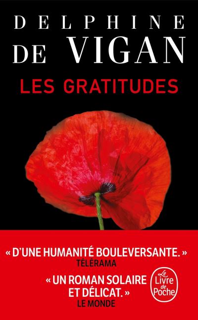 Les gratitudes de Delphine de Vigan