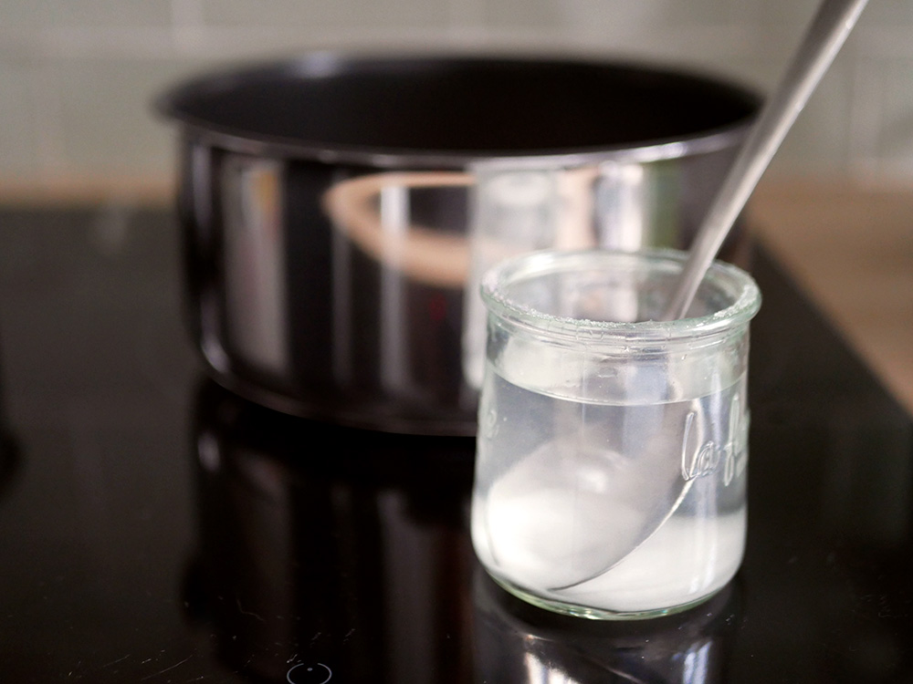 Du bicarbonate pour une teinture rosée