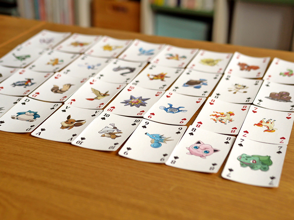 Cartes à jouer Pokemon