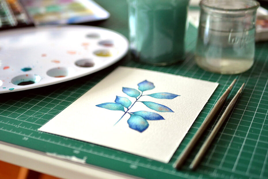 Cours en ligne d'aquarelle