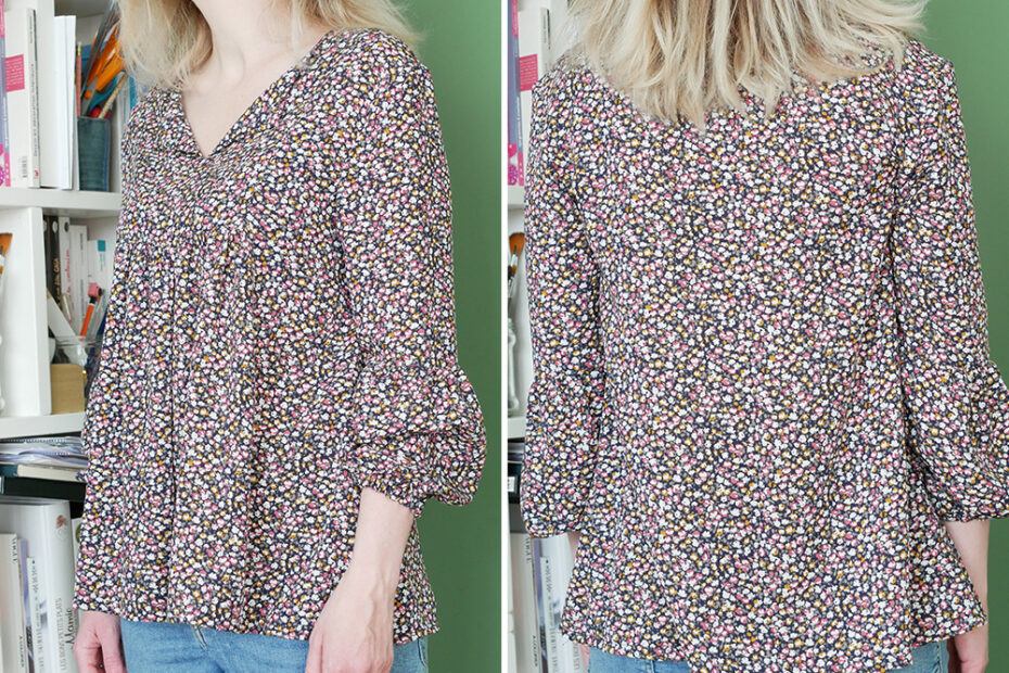 Blouse Emmanuelle de Chouette Kit