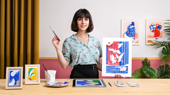 Peinture à la gouache : illustrer la vie sauvage, de Roxane Campoy, illustratrice et réalisatrice de cinéma d’animation