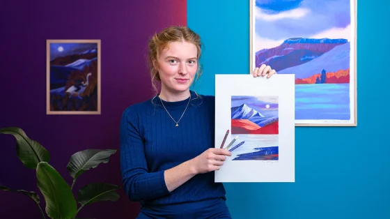 Dessin de paysage aux pastels : jouez avec la lumière, de Clara Debray, artiste illustratrice