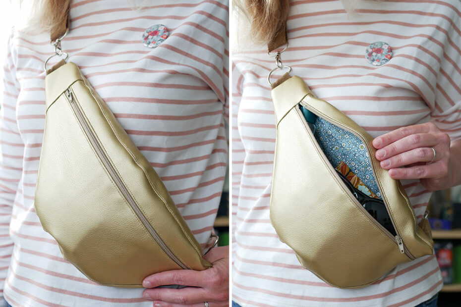 Patron couture sac banane gratuit