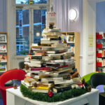 Un sapin de Noël DIY avec des livres