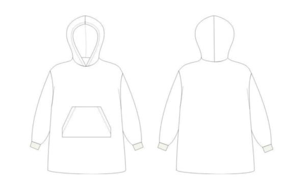 Le Sweat Paid Chaleureux de La Robe du Chat