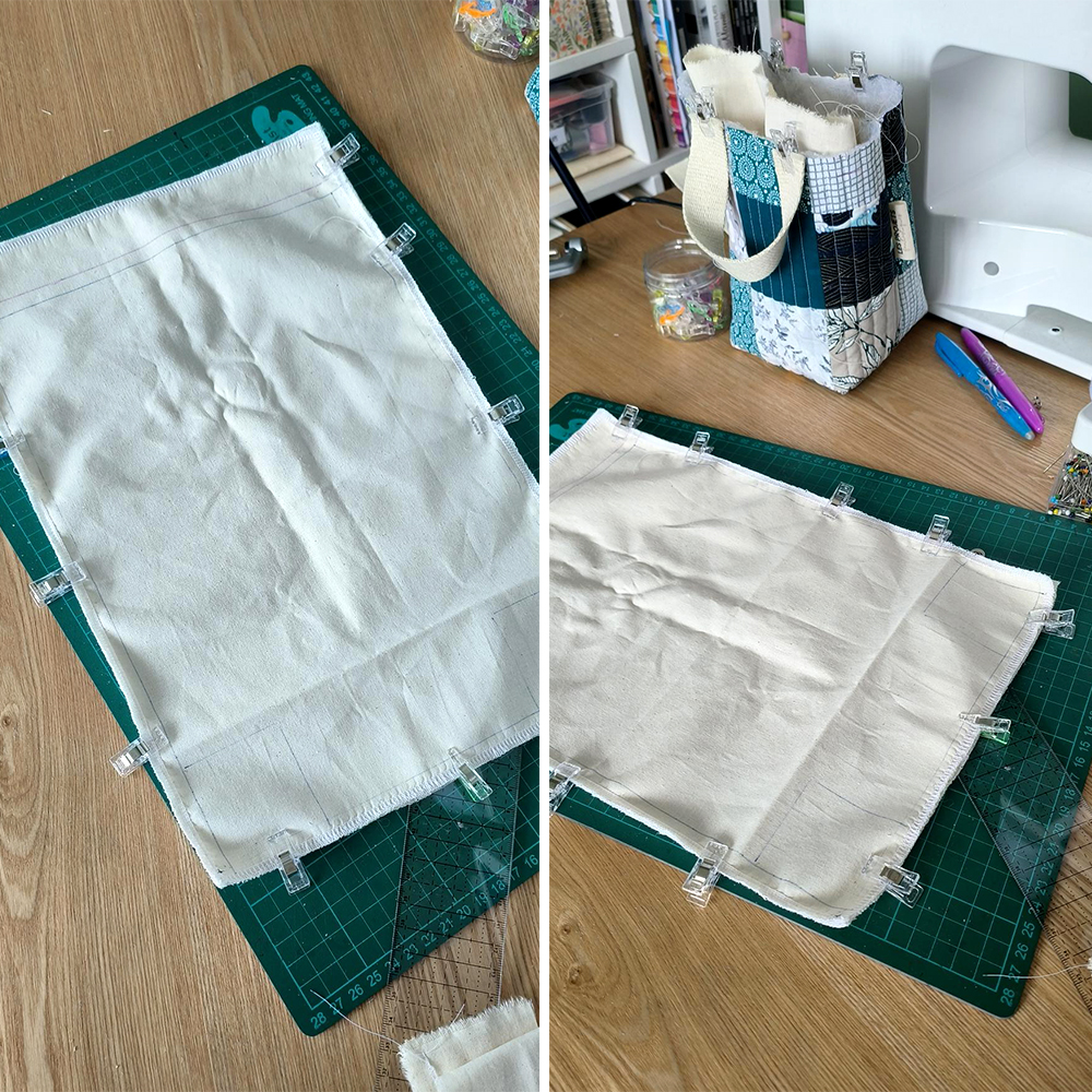 Couture : un sac à ouvrage en patchwork