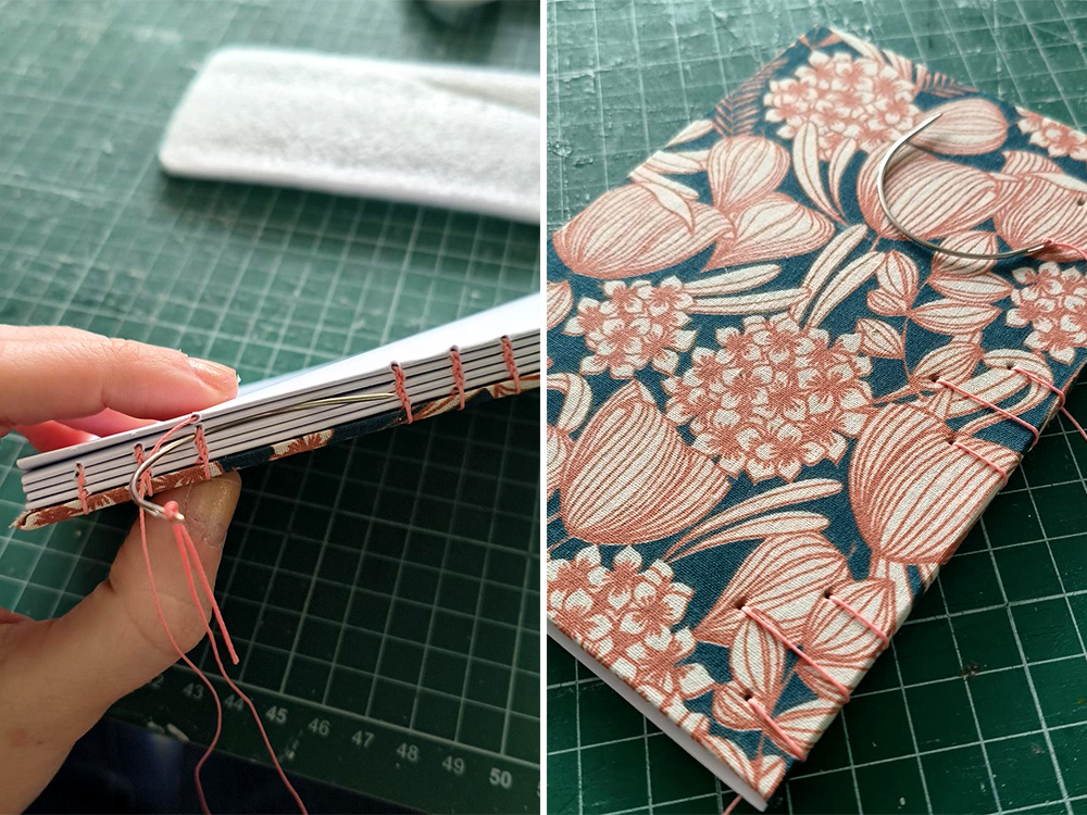 Carnet fait main : super cours pour apprendre la reliure copte