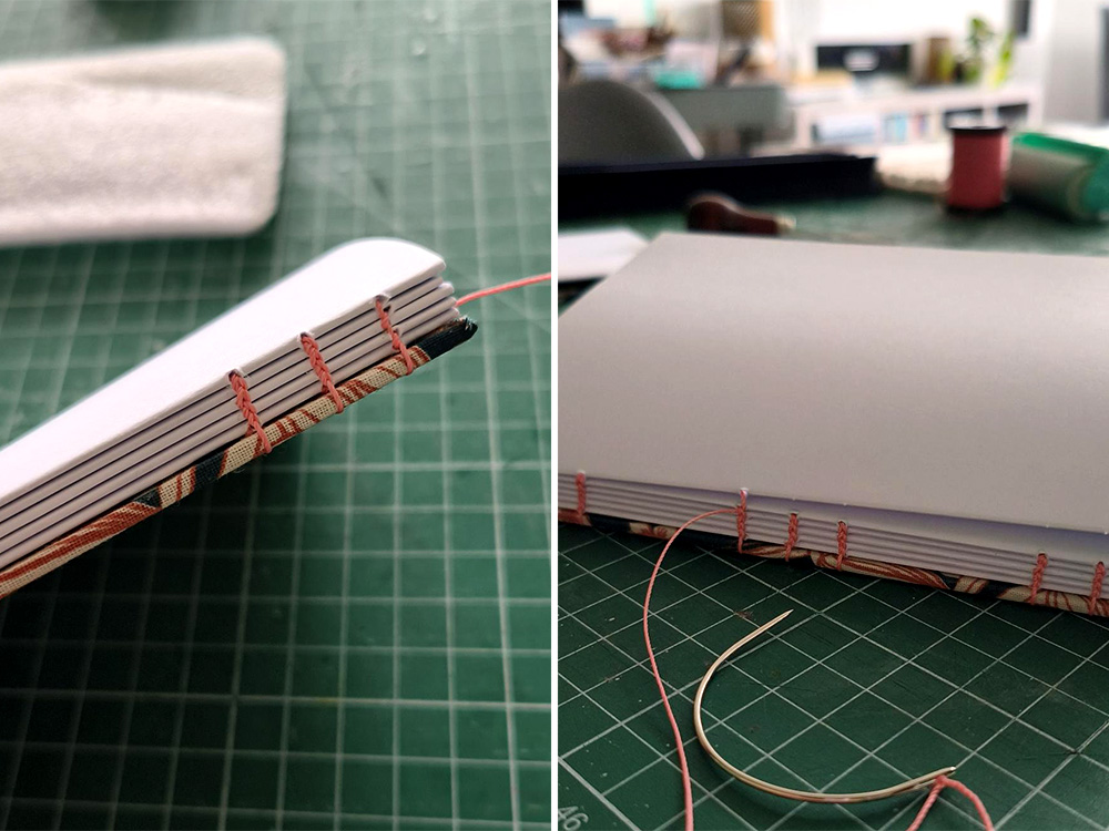 Carnet fait main : super cours pour apprendre la reliure copte