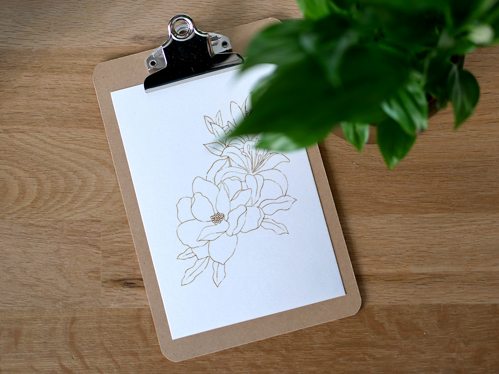 Dessiner des fleurs : mes coups de cœur