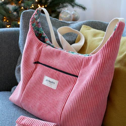 Couture : mon nouveau sac à main en velours